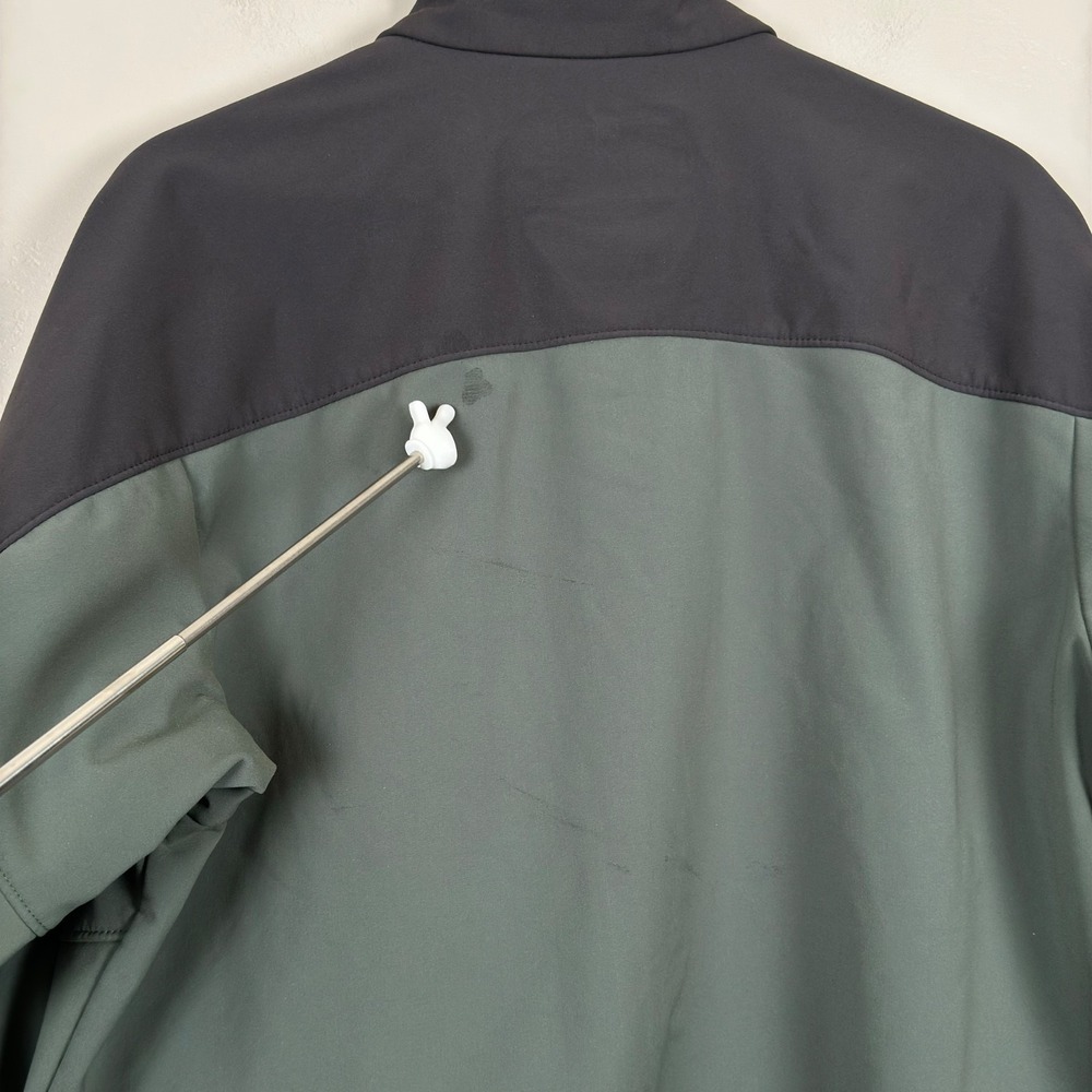 Simms Jacket Mens Medium Brown Softshell Hooded W… - image 3